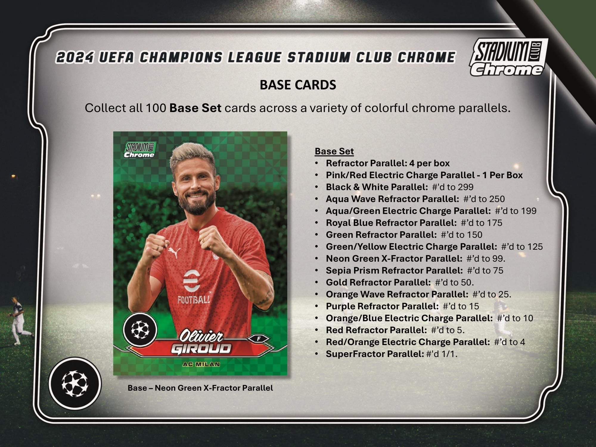 Topps Stadium Club Chrome UEFA Club Competitions 2023/24