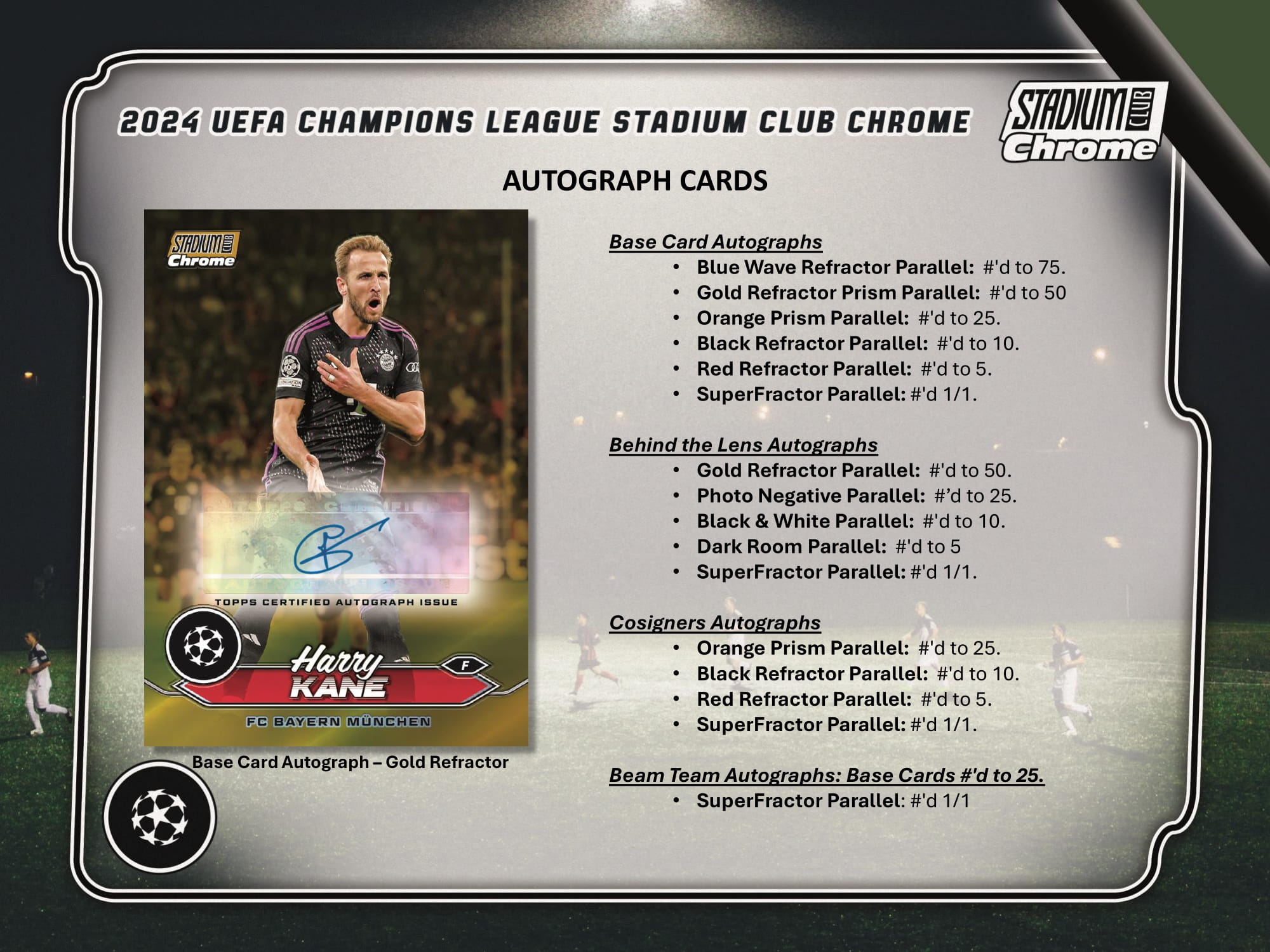 Topps Stadium Club Chrome UEFA Club Competitions 2023/24