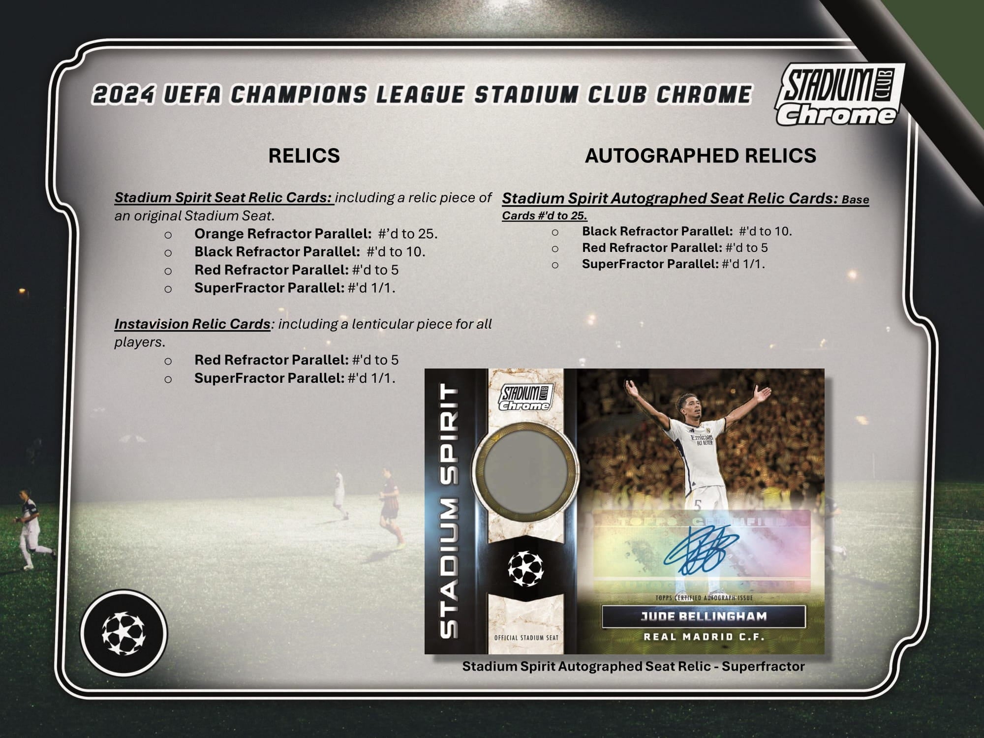 Topps Stadium Club Chrome UEFA Club Competitions 2023/24