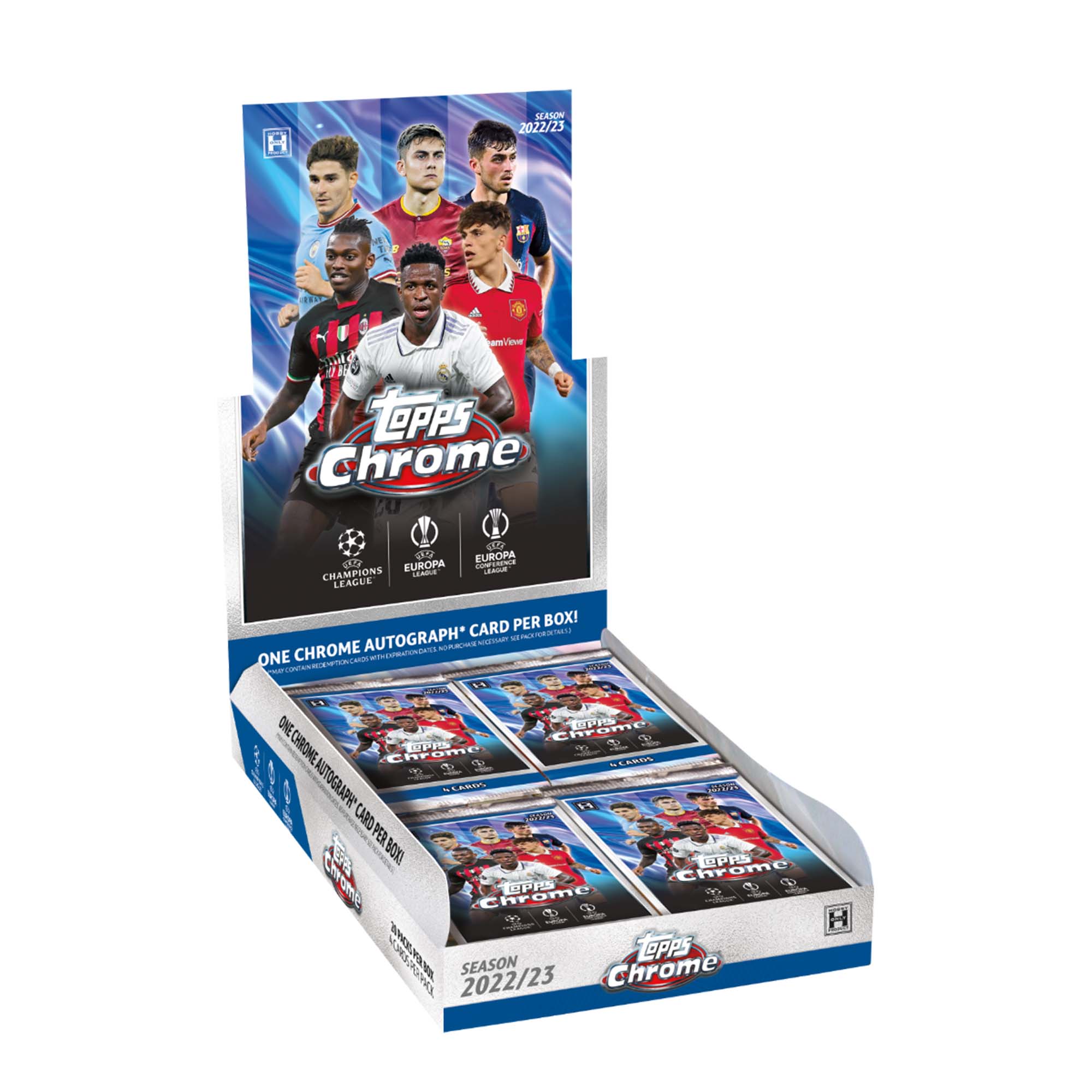 2022-23 Topps UEFA Club Competitions Chrome - Hobby Box