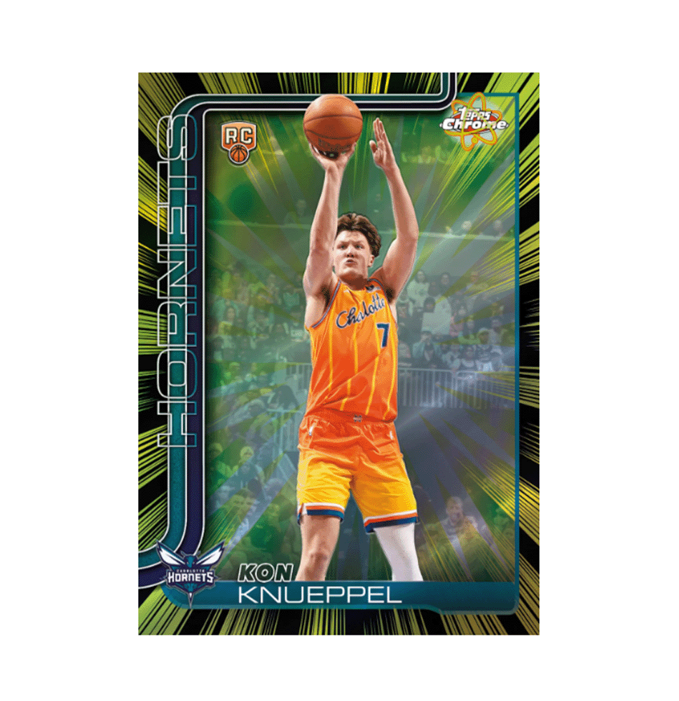2025-26 Topps NBA Chrome Updates Hobby Box Trading Cards