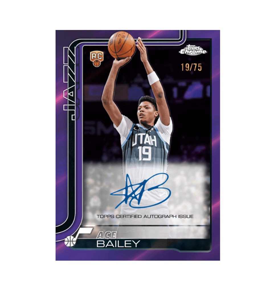 2025-26 Topps NBA Chrome Updates Hobby Box Trading Cards