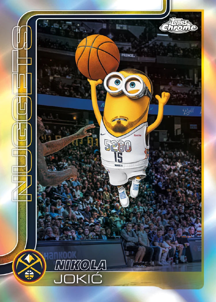 2025-26 Topps NBA Chrome Updates Mega Box Trading Cards