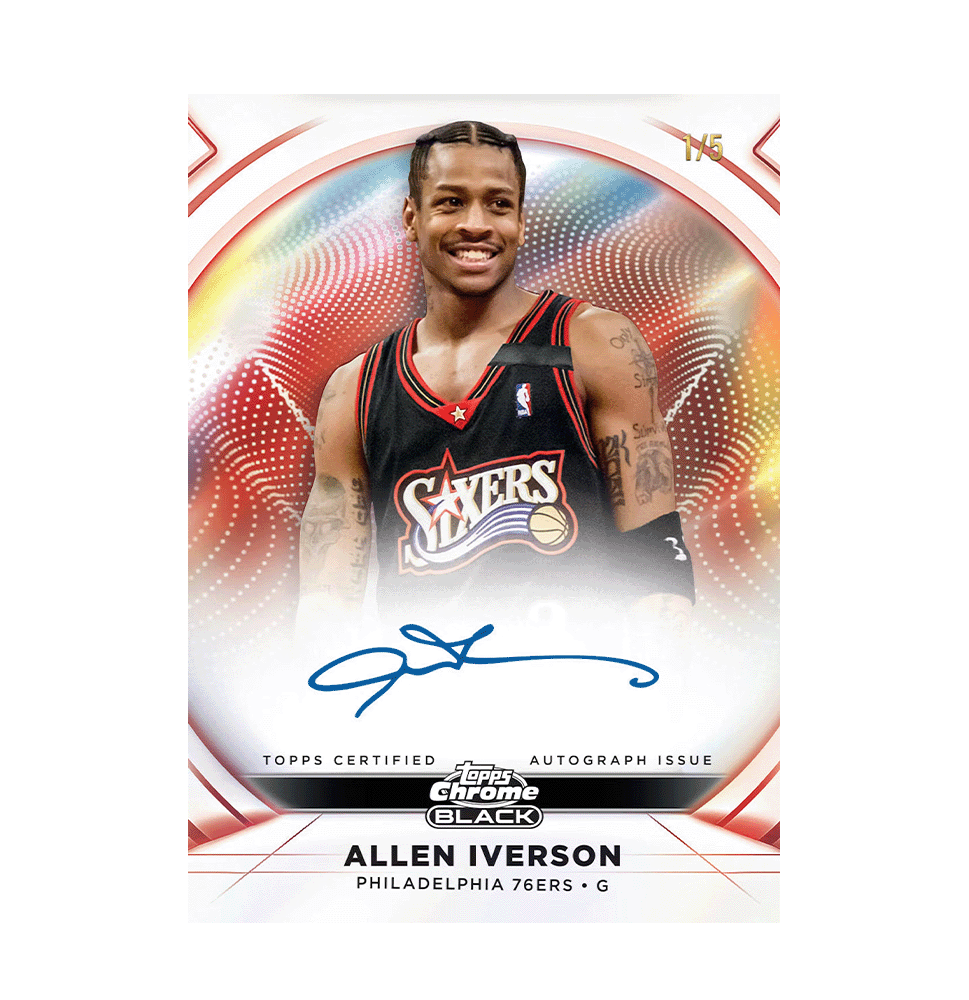 2025-26 Topps Chrome Black Basketball Hobby Box Trading Cards