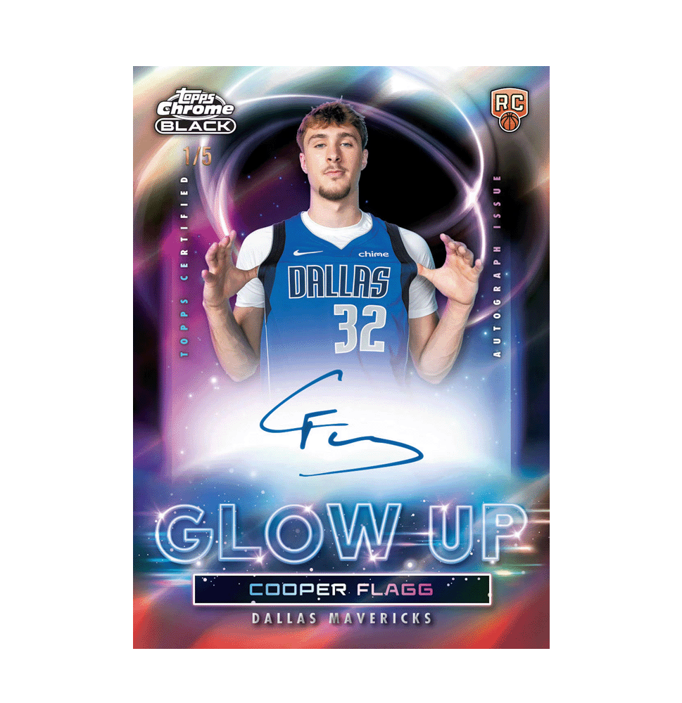 2025-26 Topps Chrome Black Basketball Hobby Box Trading Cards