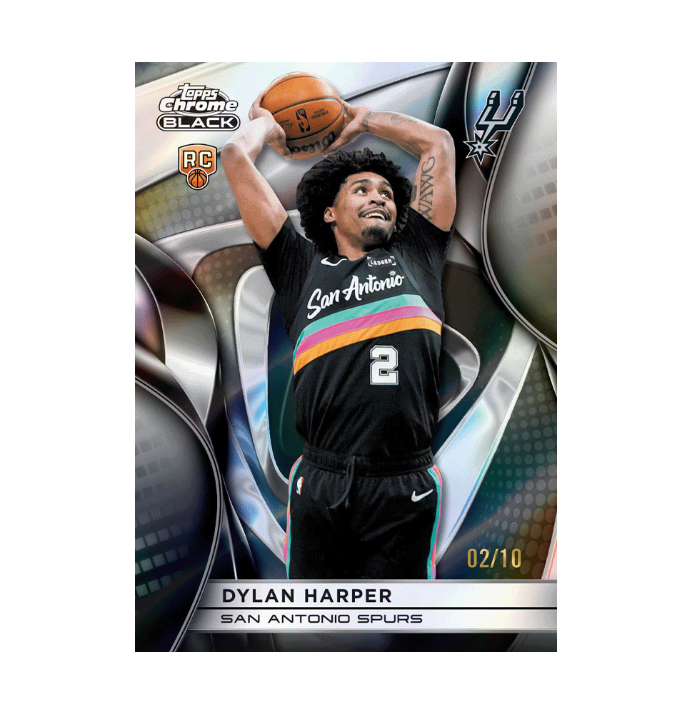 2025-26 Topps Chrome Black Basketball Hobby Box Trading Cards