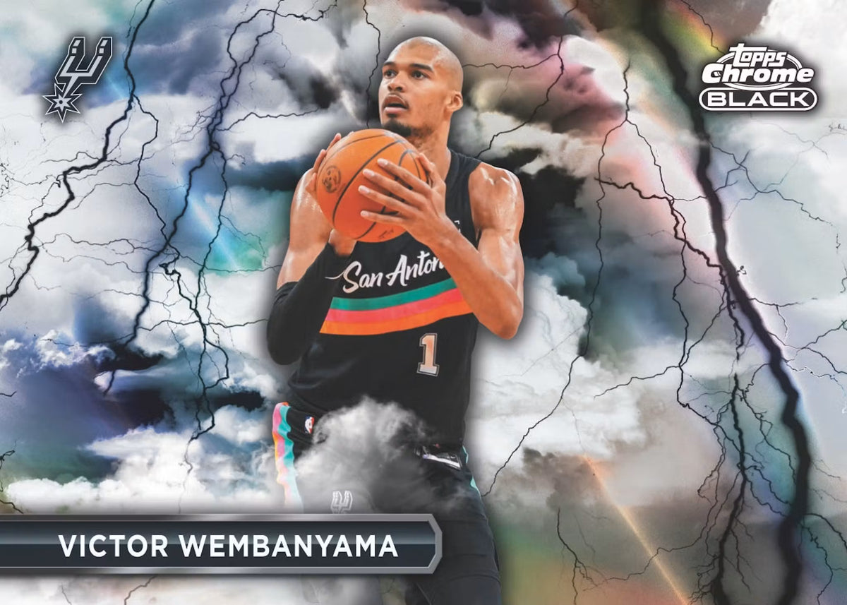 2025-26 Topps Chrome Black Basketball Hobby Box Trading Cards