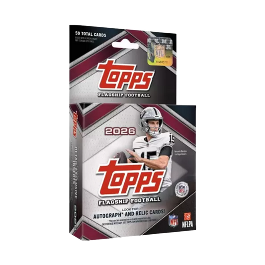 2026 Topps NFL Flagship Football Hanger Pack Trading Cards