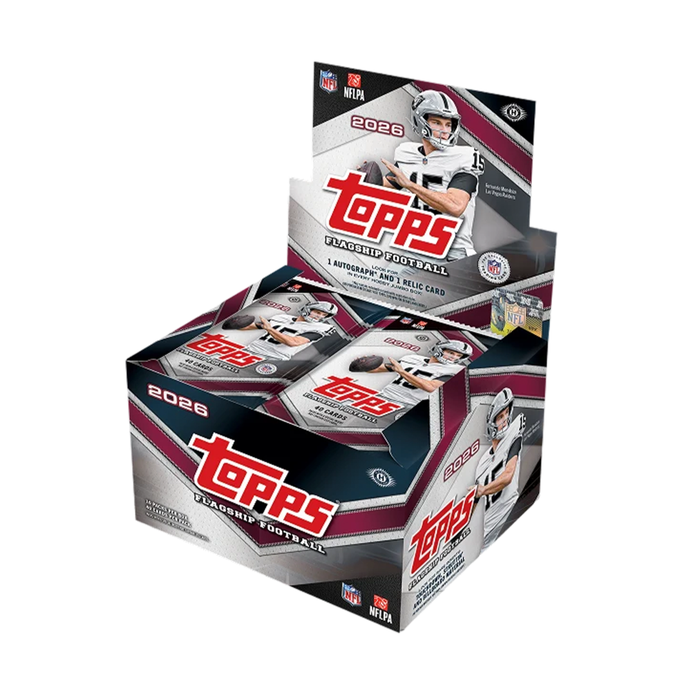 2026 Topps NFL Flagship Football Jumbo Box Trading Cards