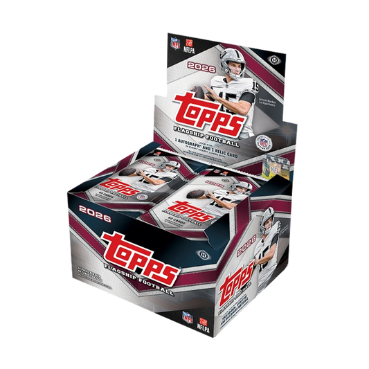 2026 Topps NFL Flagship Football Jumbo Box Trading Cards