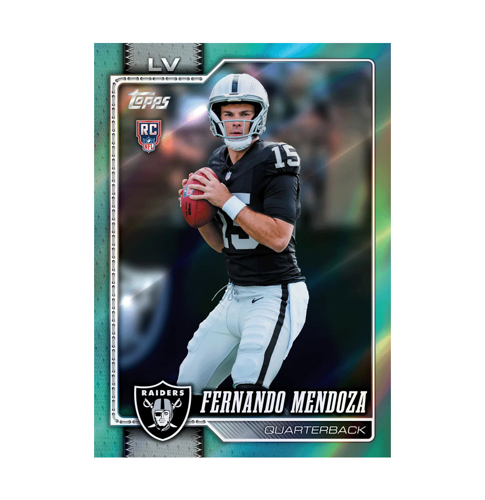 2026 Topps NFL Flagship Football Mega Box Trading Cards