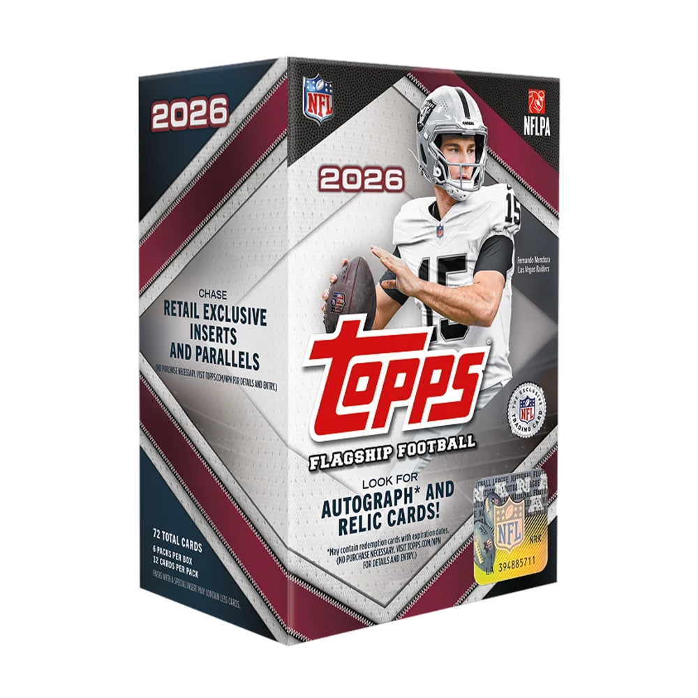 2026 Topps NFL Flagship Football Value Box Trading Cards