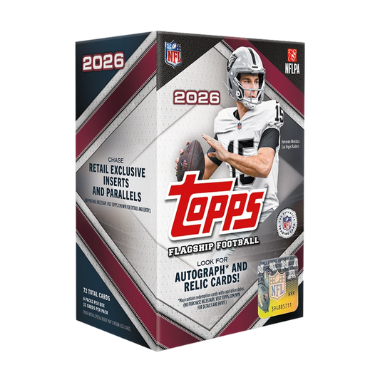 2026 Topps NFL Flagship Football Value Box Trading Cards