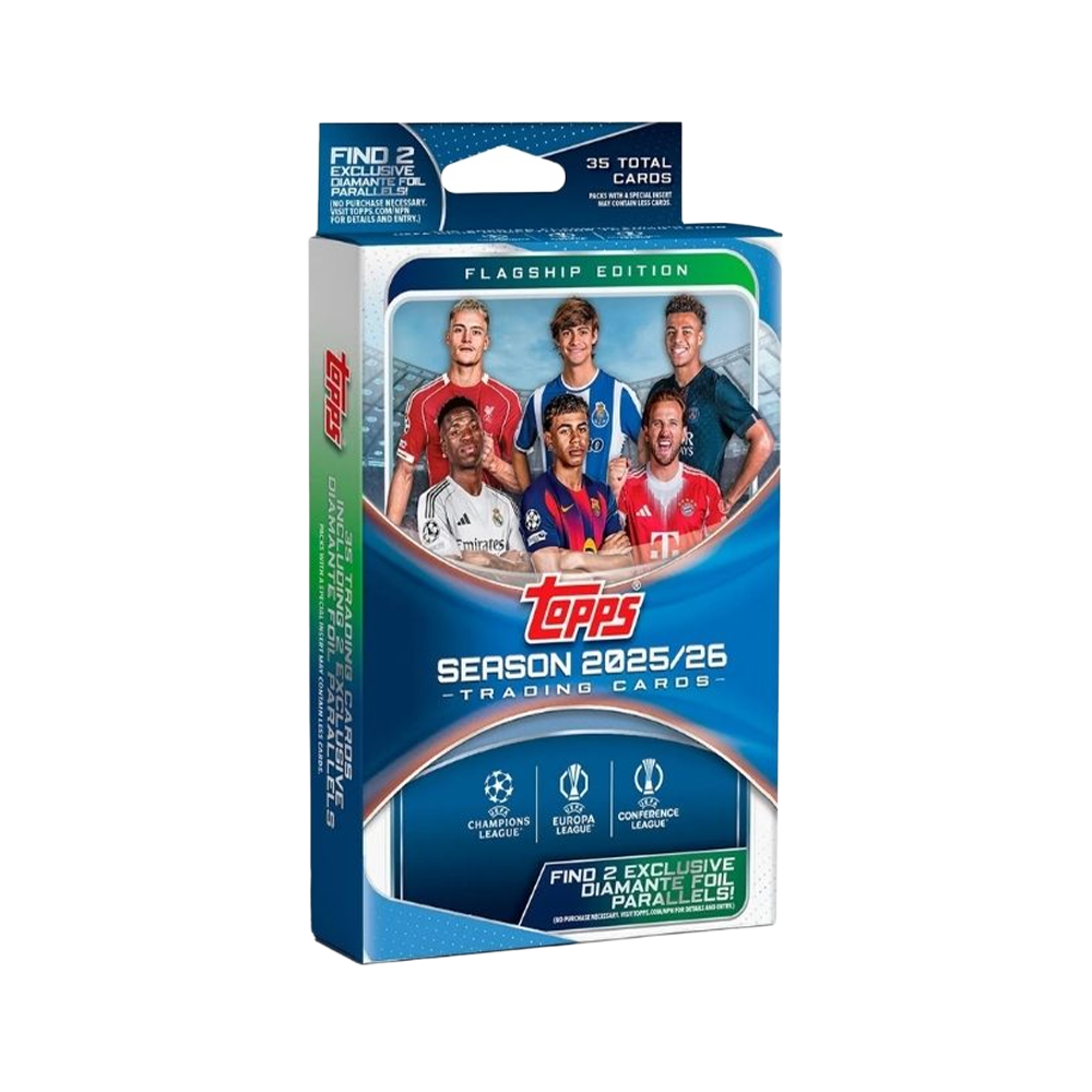Topps 2025/26 UCC Club Competitions Hanger Box Trading Cards