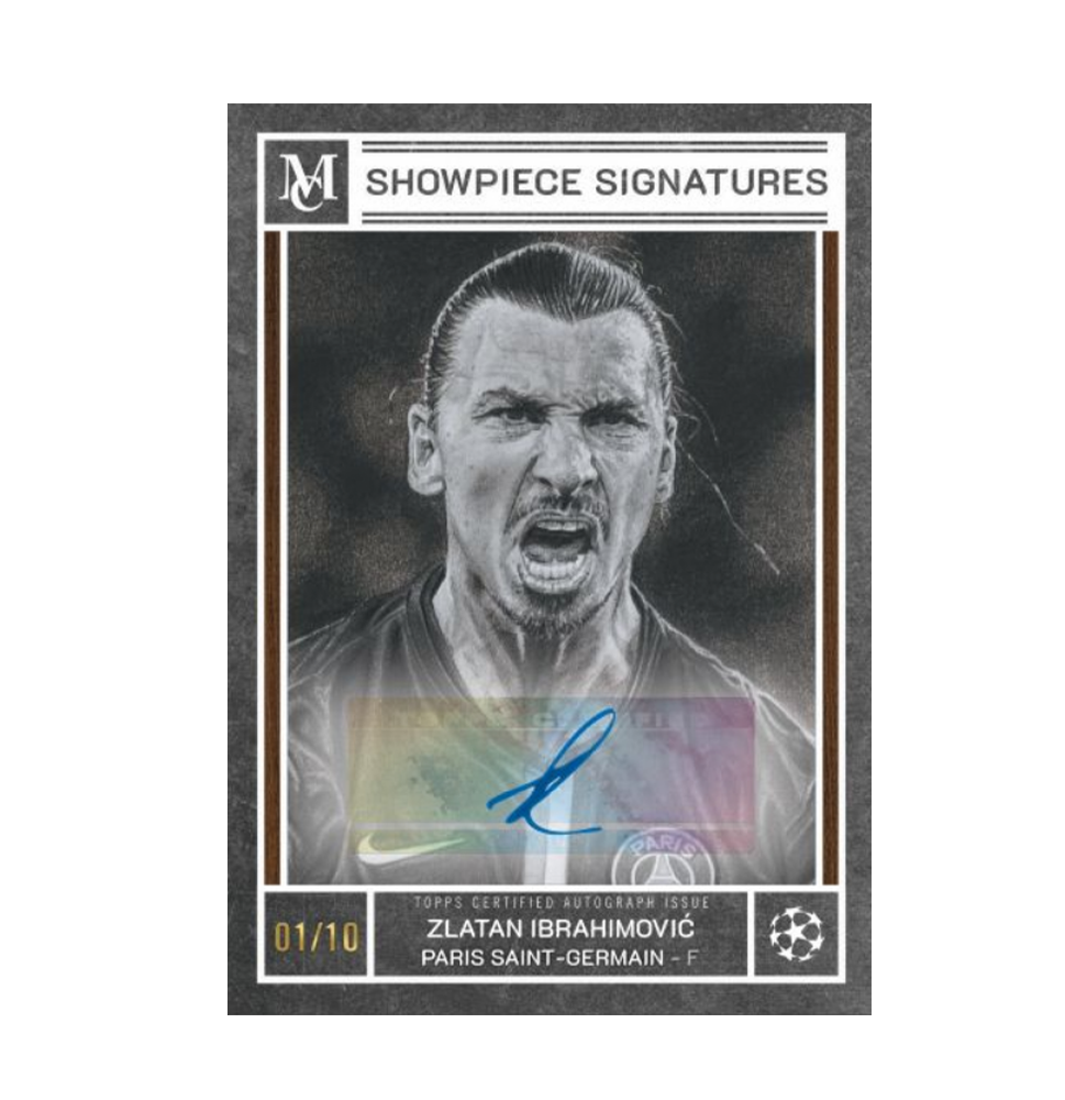 2025/26 Topps Museum Collection UEFA Club Competitions Soccer Hat Trick Box
