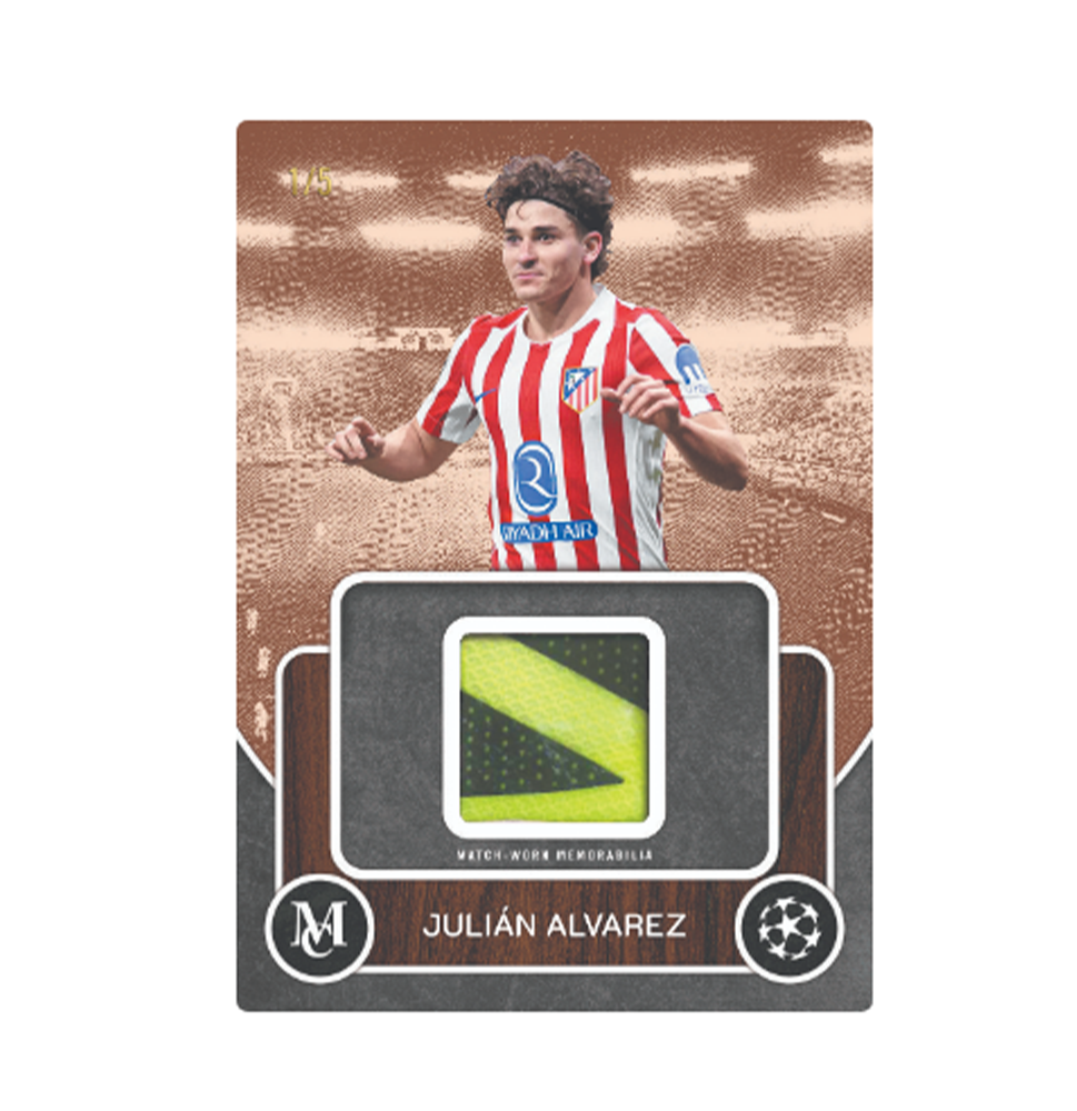 2025/26 Topps Museum Collection UEFA Club Competitions Soccer Hat Trick Box