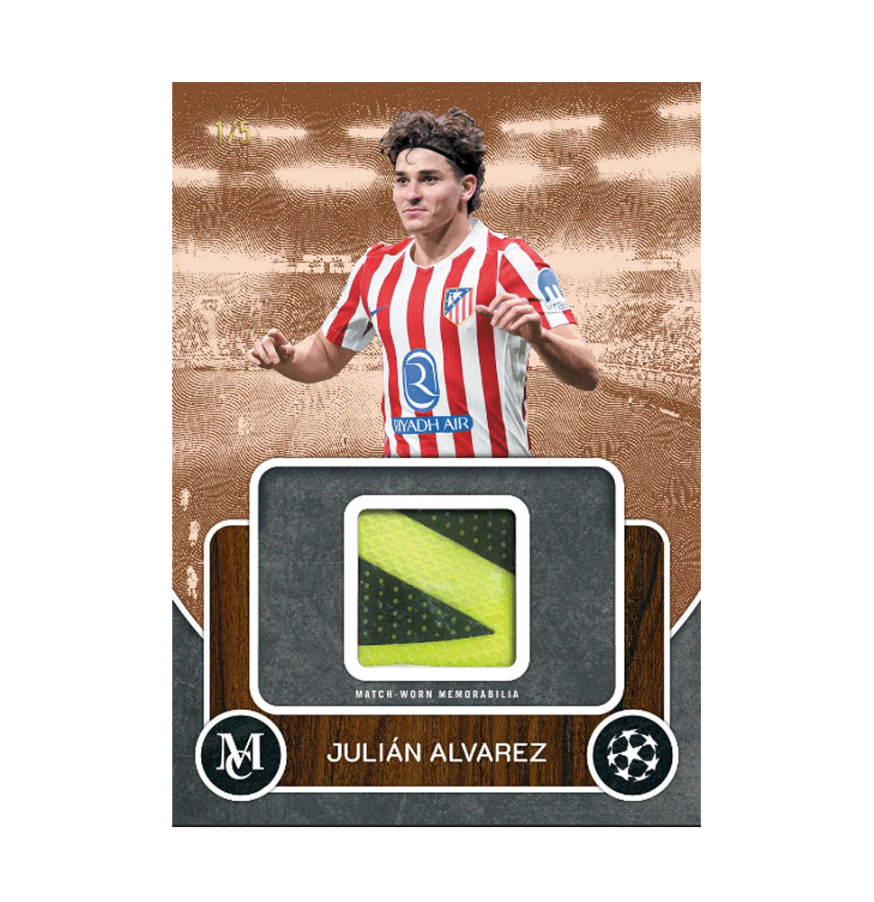 2025-26 Topps Museum Collection UEFA Club Competitions Soccer Hobby Box