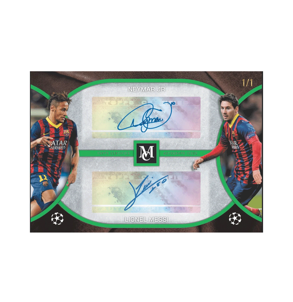 2025-26 Topps Museum Collection UEFA Club Competitions Soccer Hobby Box