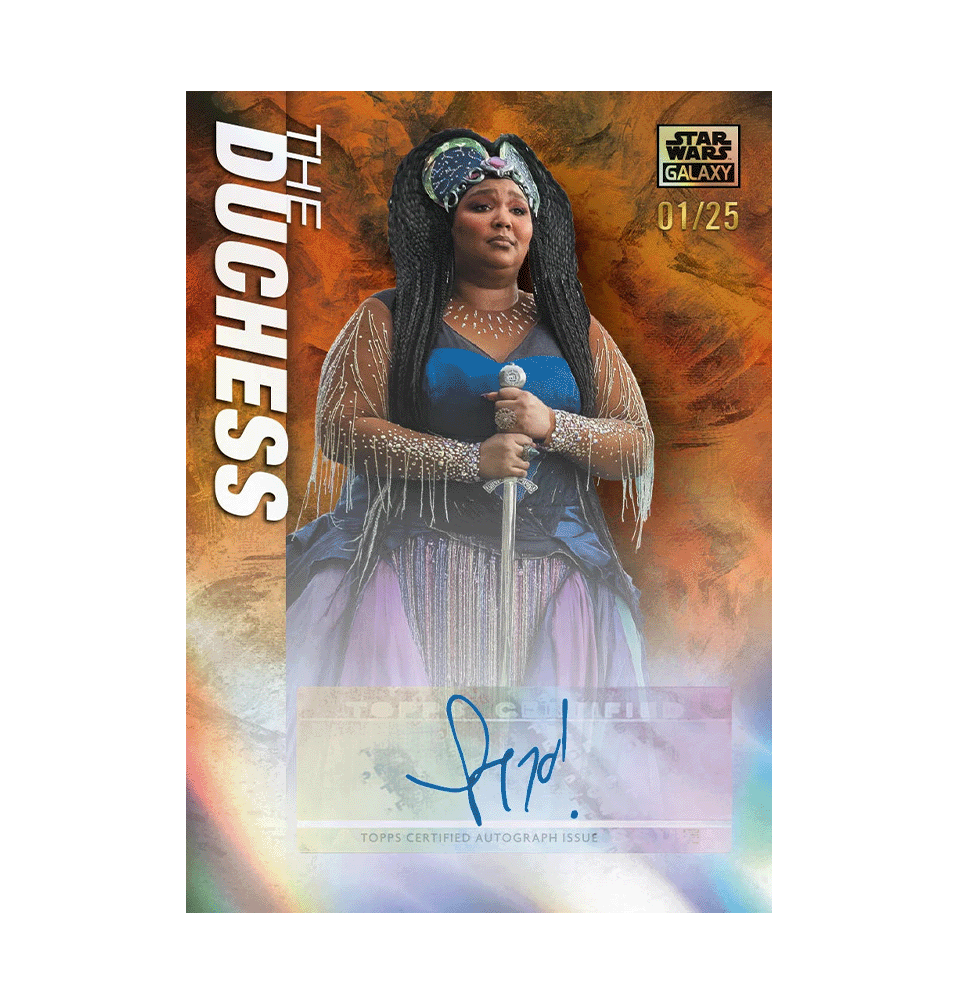 2026 Topps Star Wars Chrome Galaxy Hobby Box Trading Cards