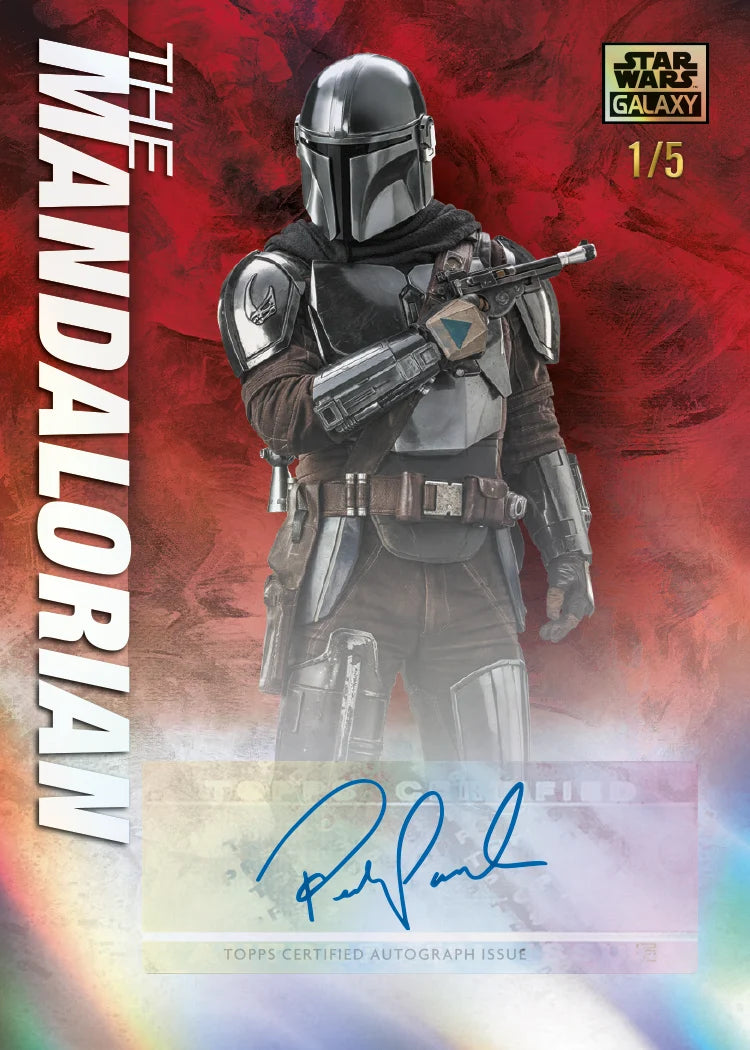 2026 Topps Star Wars Chrome Galaxy Hobby Box Trading Cards