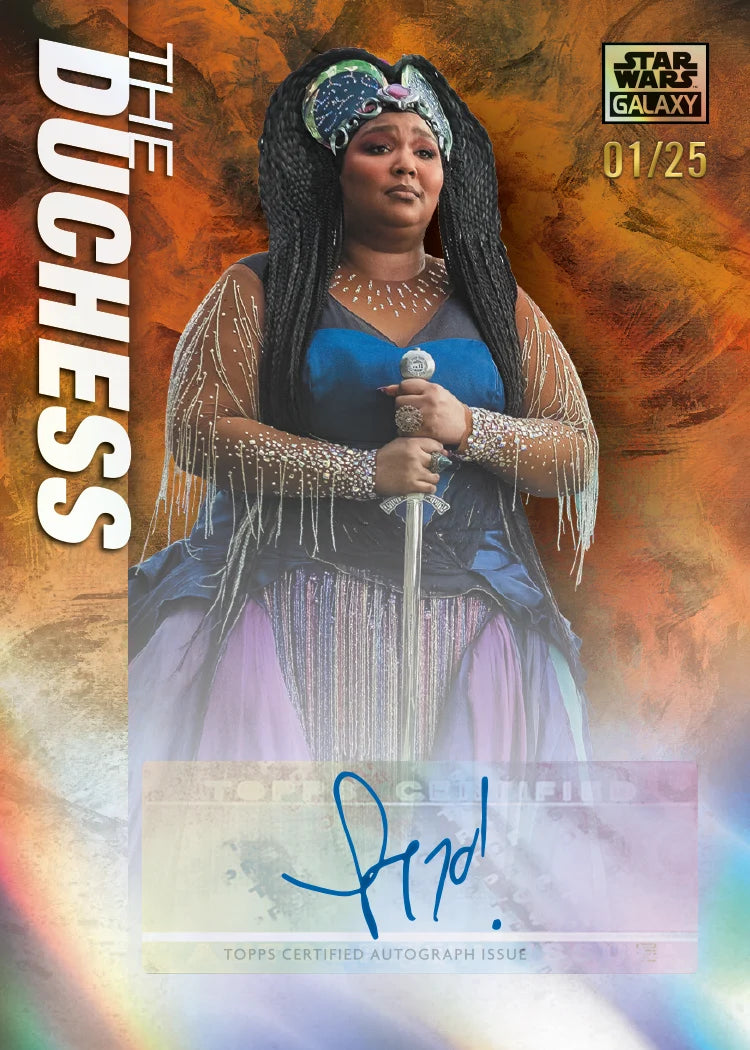 2026 Topps Star Wars Chrome Galaxy Hobby Box Trading Cards