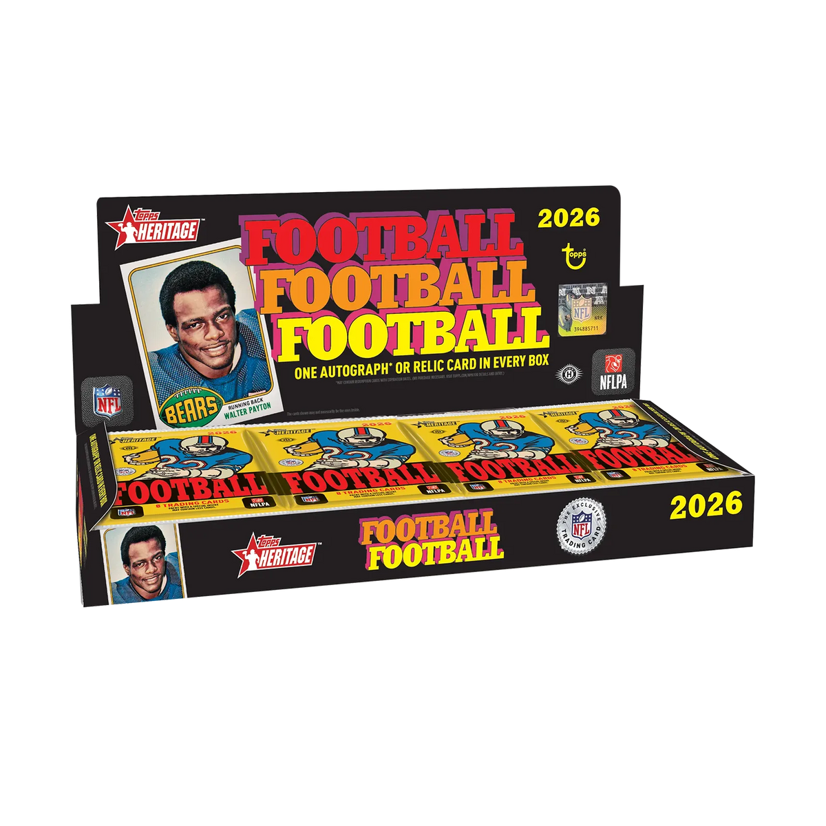 2026 Topps Heritage Football (NFL) - Hobby Box