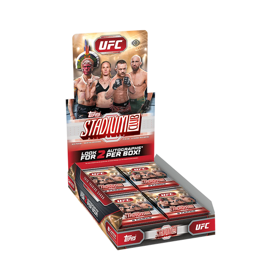 2026 Topps UFC Stadium Club Hobby Box Trading Cards