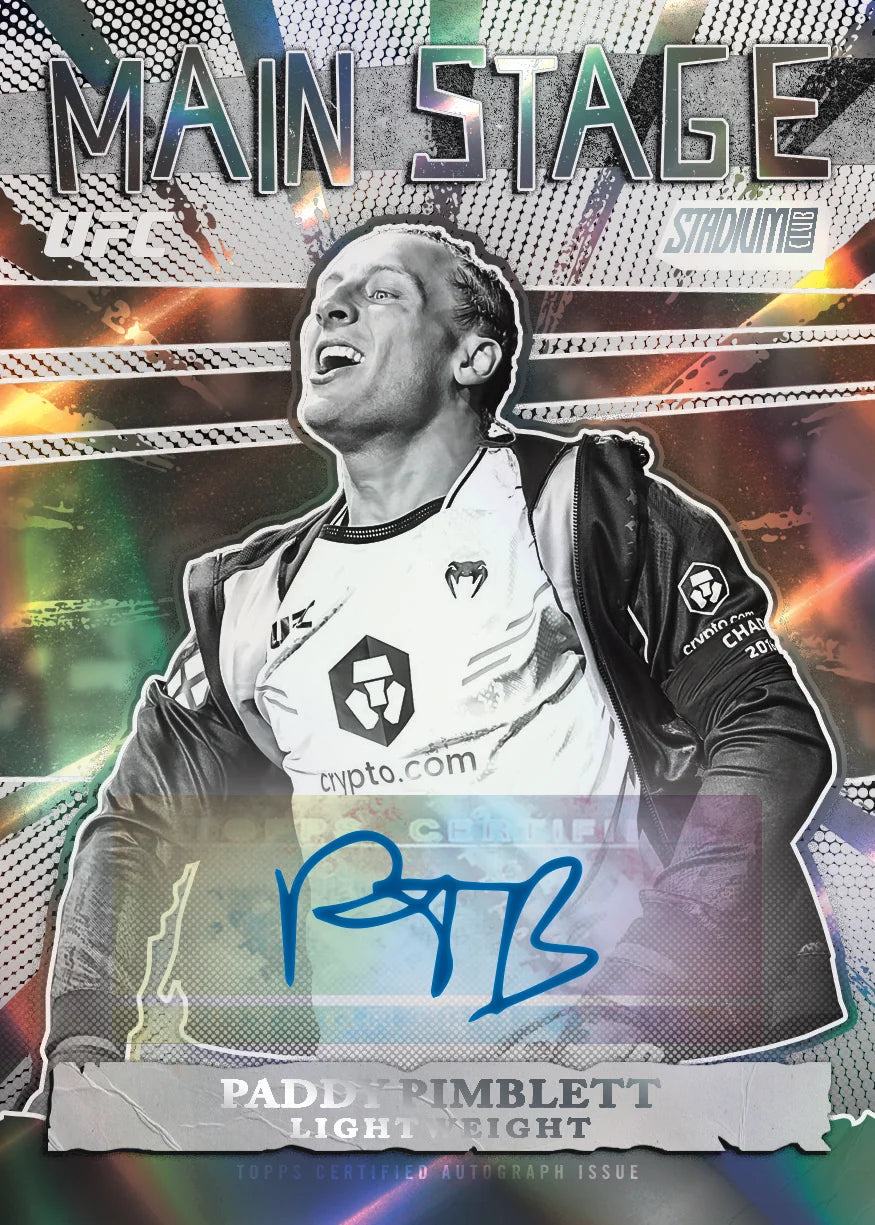 2026 Topps UFC Stadium Club Hobby Box Trading Cards