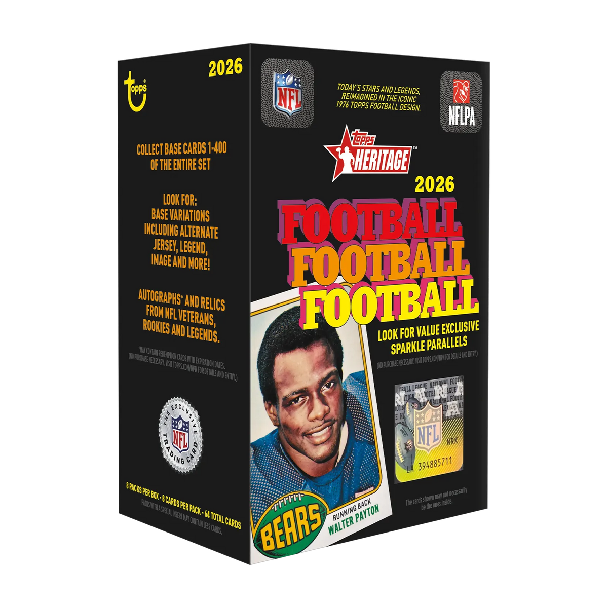 2026 Topps Heritage Football (NFL) - Value Box