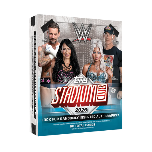 2026 Topps Stadium Club WWE - Mega box
