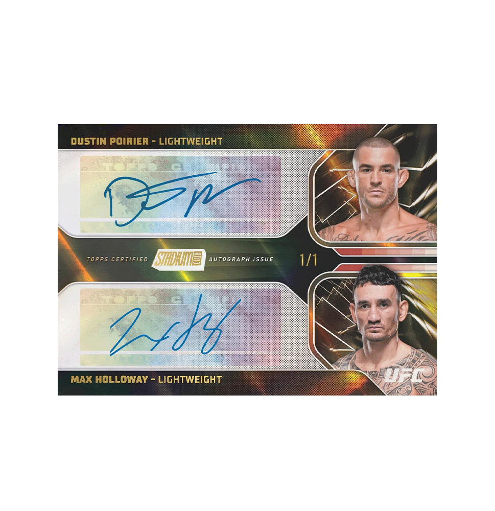 2026 Topps UFC Stadium Club Mega Box Trading Cards