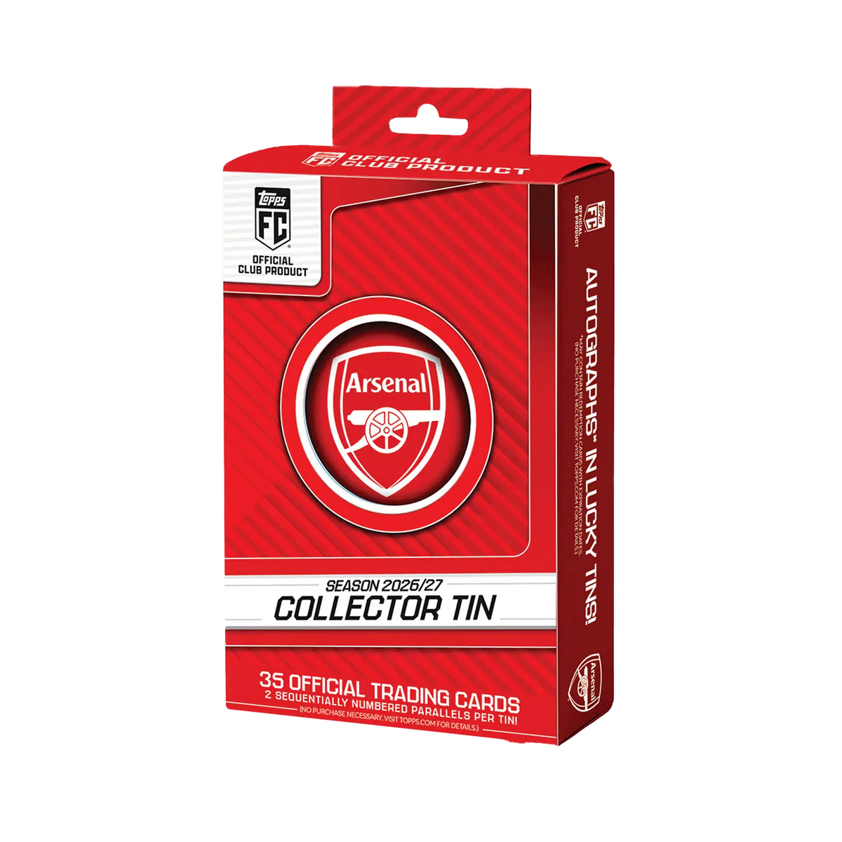 Topps Collector Tin Arsenal 2026/27