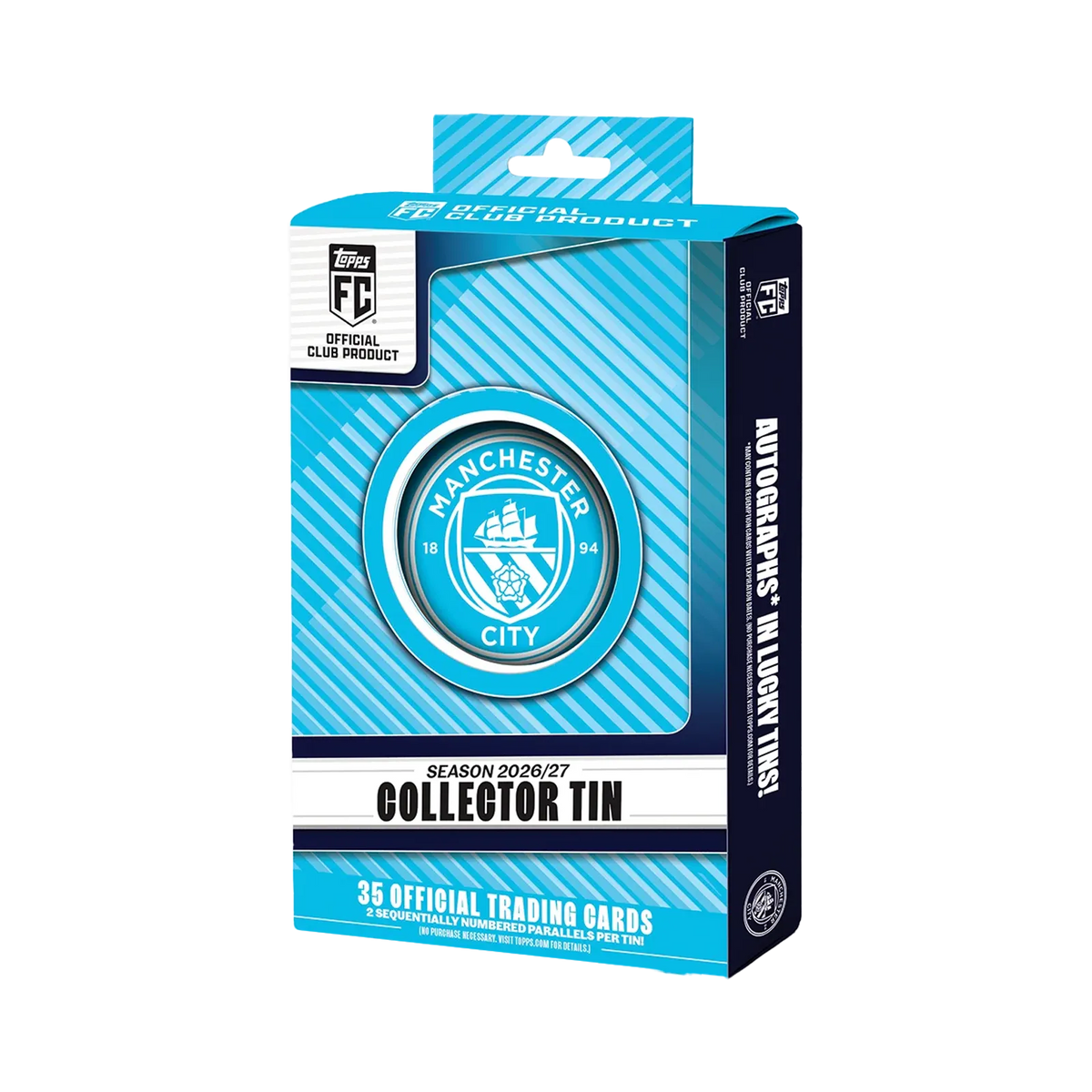 Topps Collector Tin Manchester City 2026/27