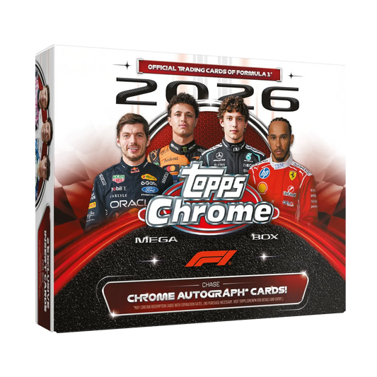 2026 Topps Chrome Formula 1 - Mega Box