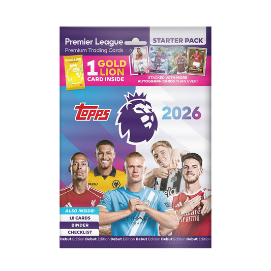 Topps Premier League 2025/26 Starter Pack Trading Cards