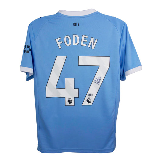 Phil Foden 2025/26 Manchester City Home Signed Shirt (Beckett COA)