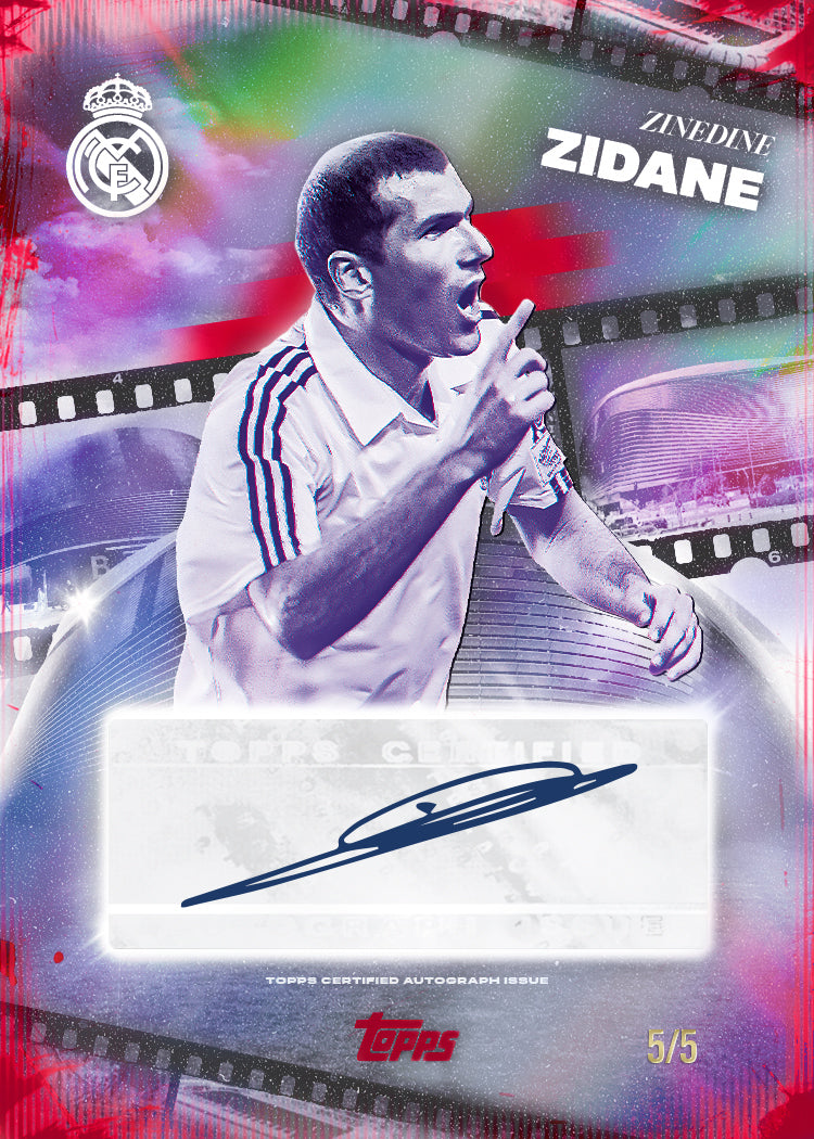 Topps Los Blancos Real Madrid 2025/26 Deck Box Trading Cards