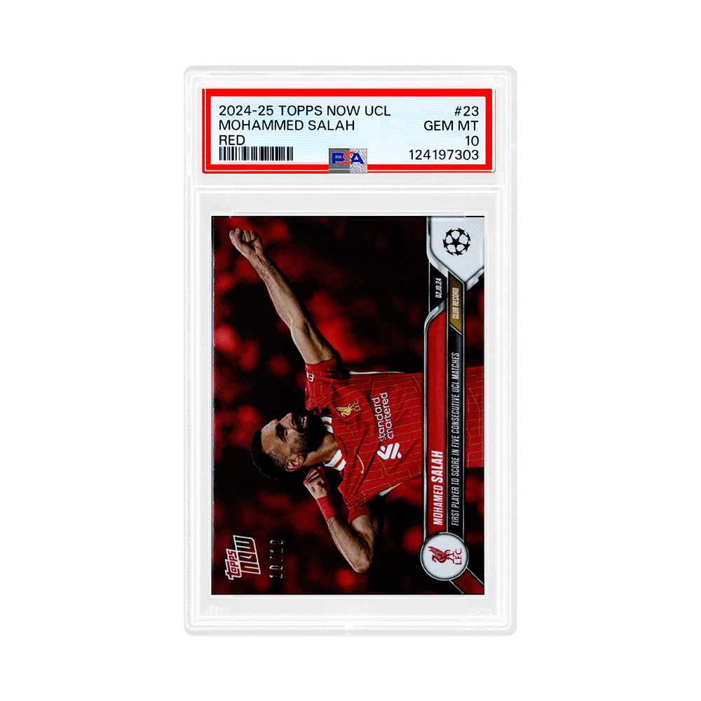 Topps NOW Mohamed Salah 2024/25 UCL 23 Red Trading Card