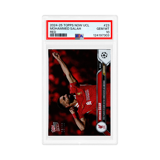 Topps NOW Mohamed Salah 2024/25 UCL 23 Red Trading Card