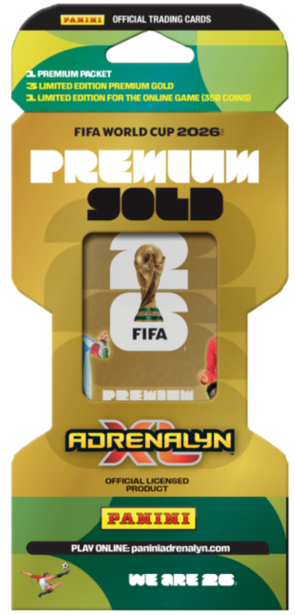 Panini FIFA World Cup 2026 Golden Packet