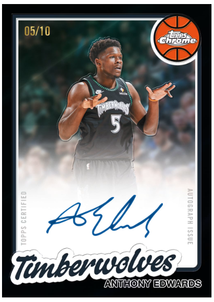2025-26 Topps NBA Chrome Updates Hobby Box Trading Cards