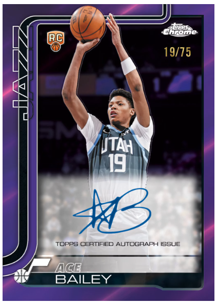 2025-26 Topps NBA Chrome Updates Hobby Box Trading Cards