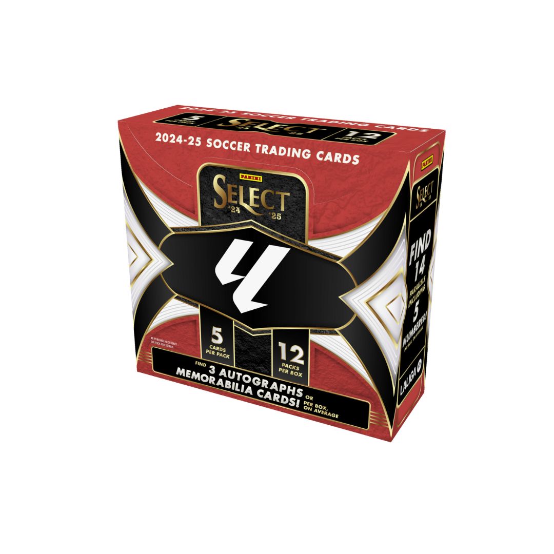 2024-25 Panini Select La Liga Trading Card Box (12 Packs Per Box)