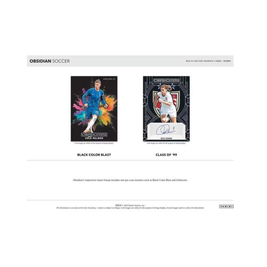 2024-25 Panini Obsidian Soccer Hobby Box