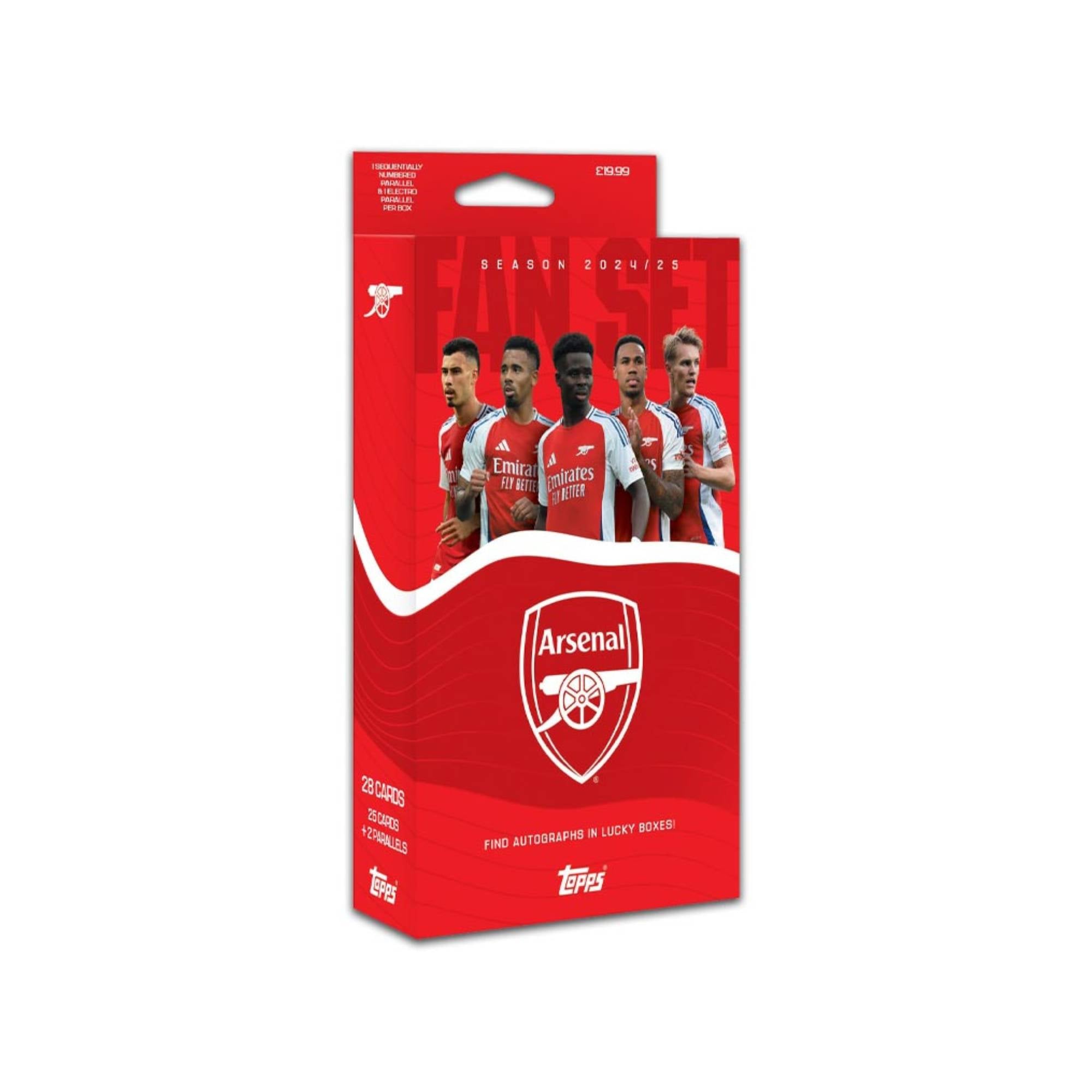 Topps Arsenal Fan Set 2024/25 - Deck Box