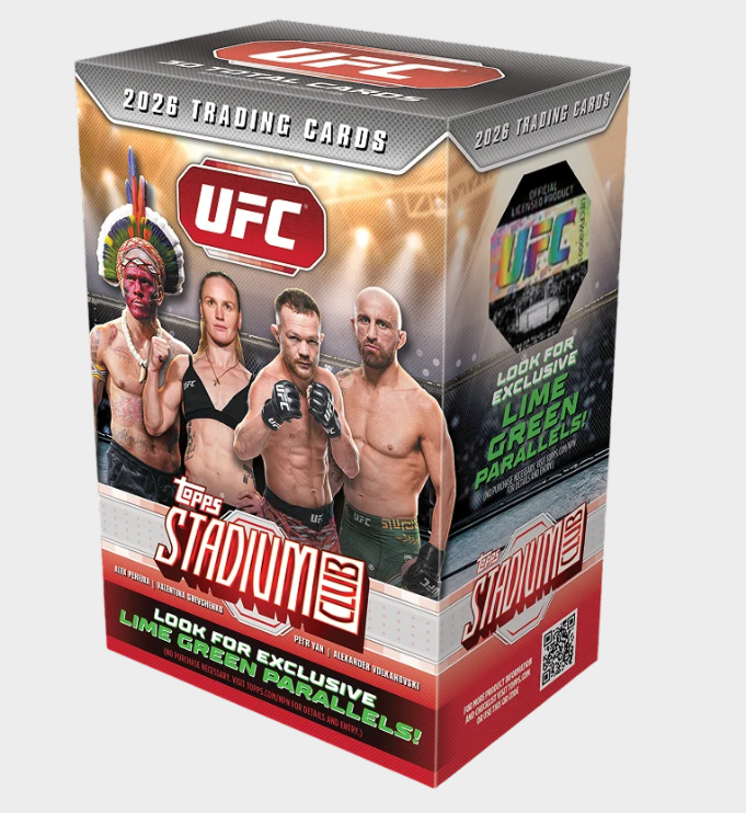 2026 Topps UFC Stadium Club Value Box Trading Cards