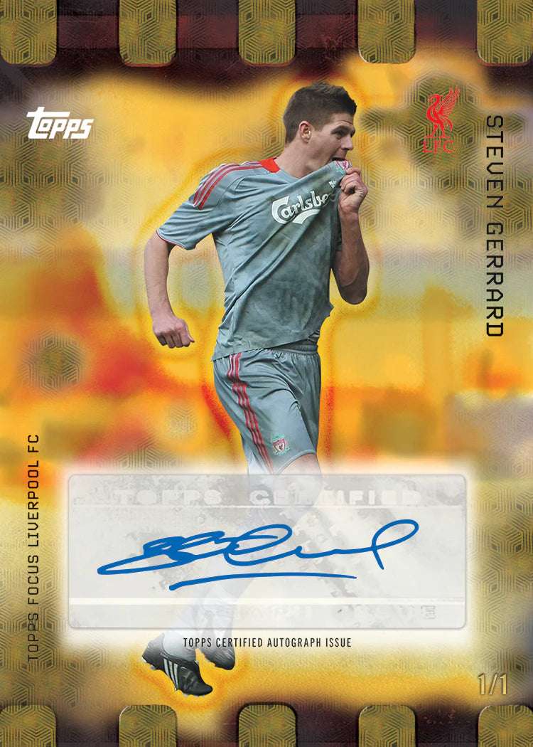 Topps Focus Liverpool FC 2025/26 Trading Cards Deck Box