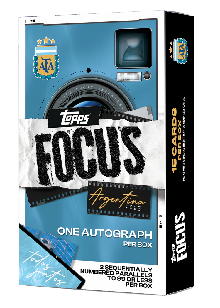 Topps® Focus Argentina 2025-26 Trading Cards Deck Box