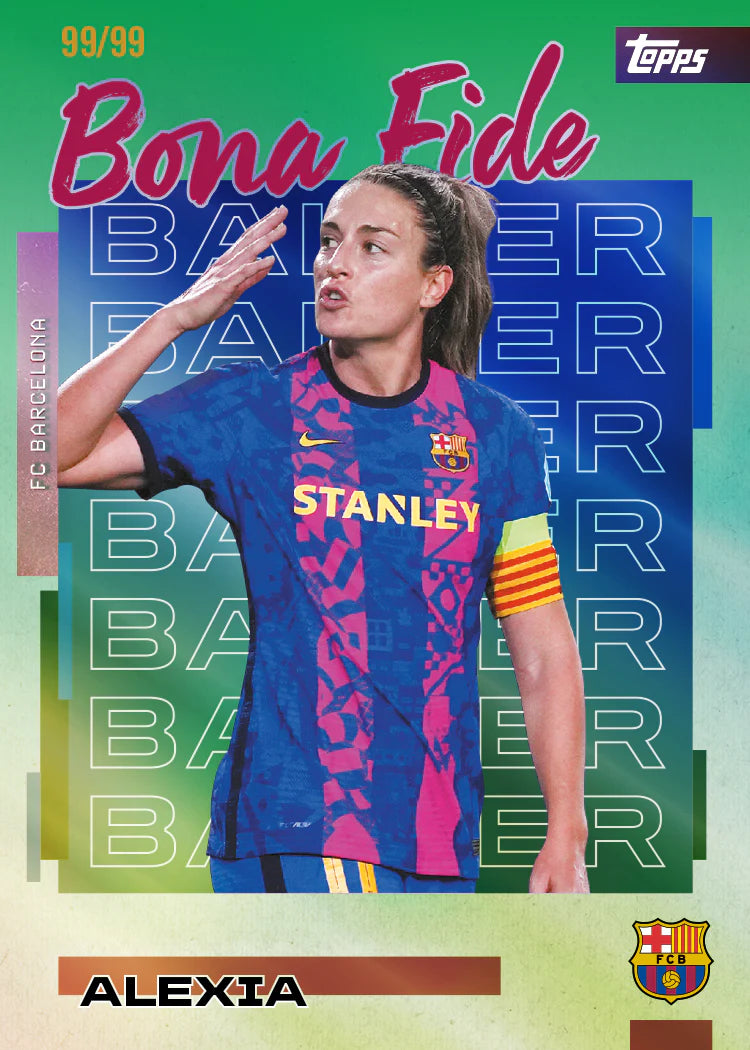 Topps FC Barcelona 2025/26 Team Set Trading Cards Deck Box