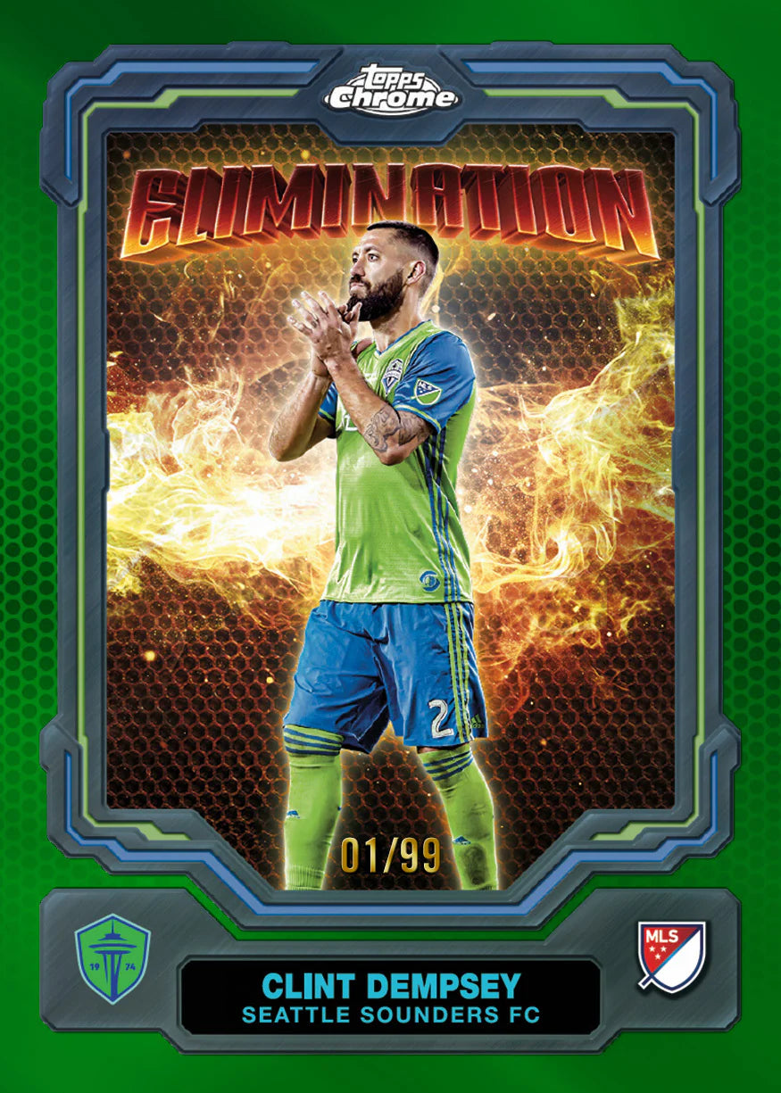 Topps Chrome® MLS 2025 Hobby Box Trading Cards